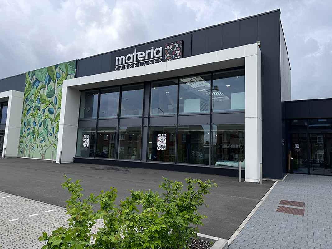 showroom Materia Liège