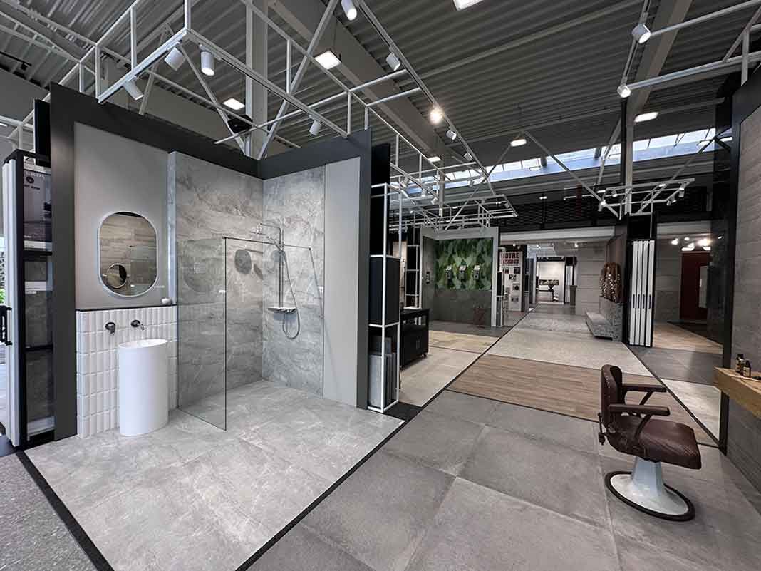 Magasin de carrelage à Liège