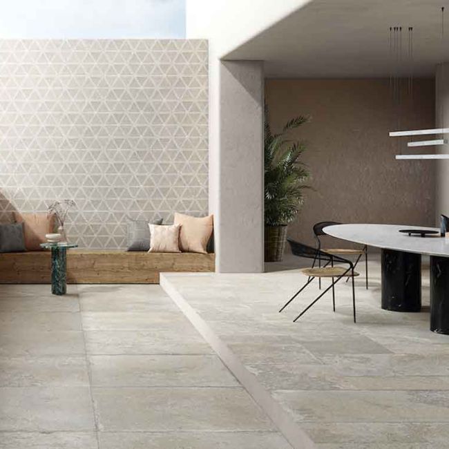Carrelage pour terrasse sur plot 