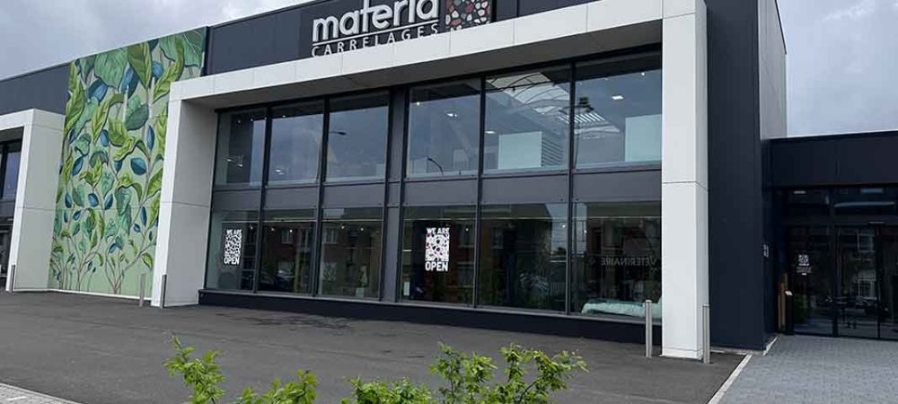 showroom materia Liège